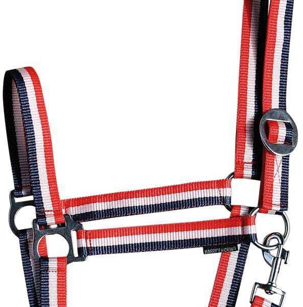 Halster rood wit blauw
