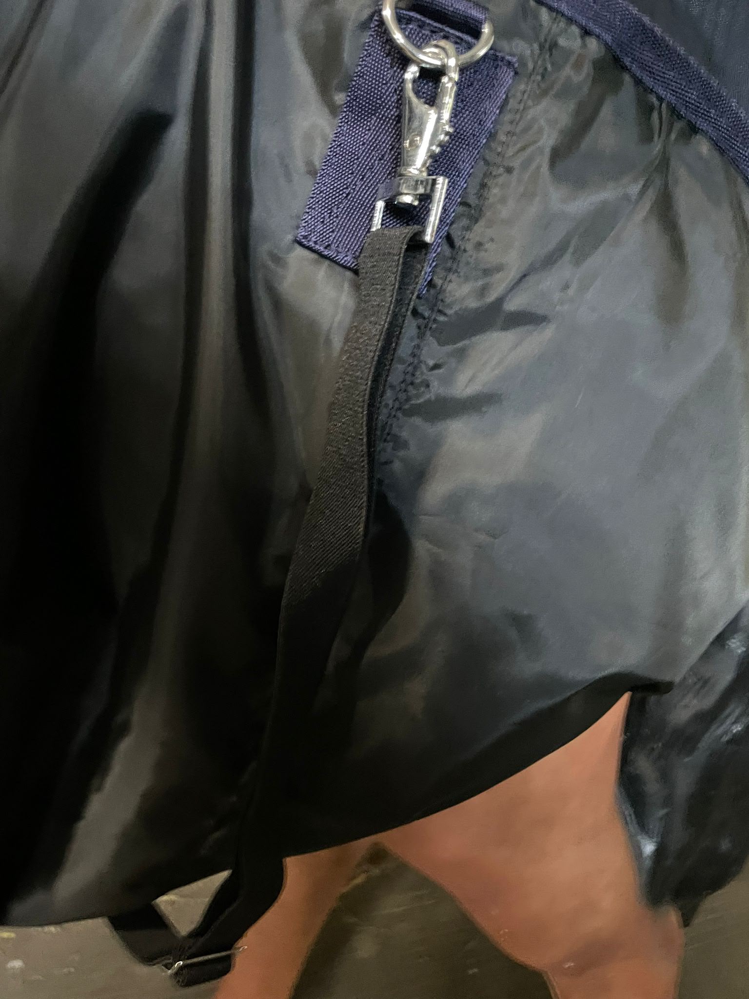 Luxe fleece gevoerde regendekens met hoge hals Afbeelding 2